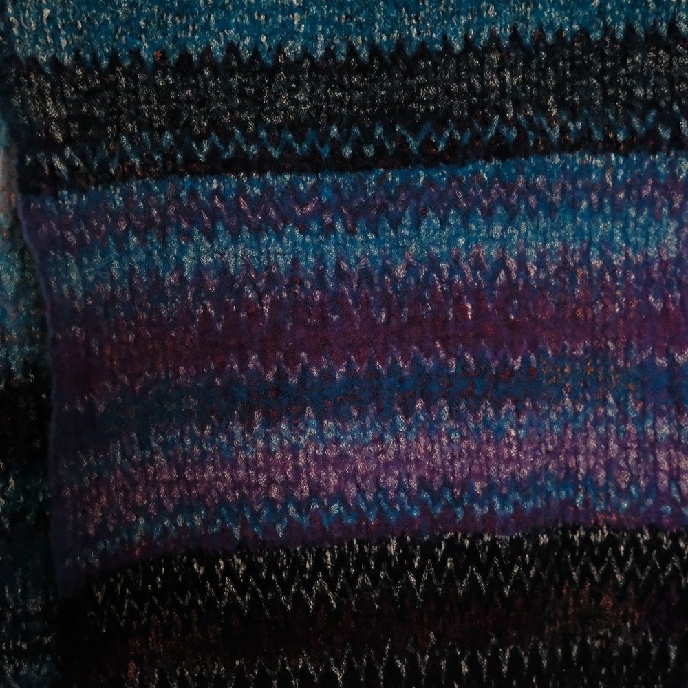 Wool Rainbow Scarf